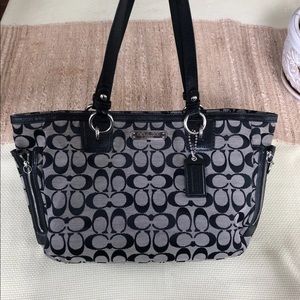 Authentic Coach Signature Gallery Tote Bag